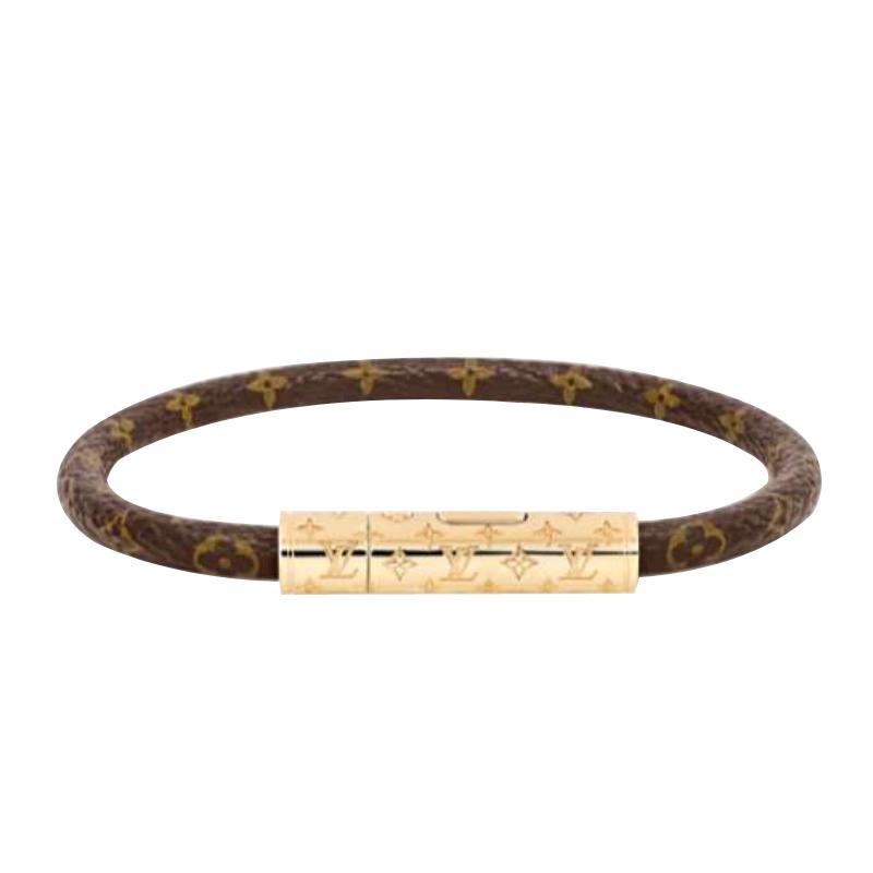 Louis Vuitton Women LV Confidential Bracelet Gold-Tone Jewelry