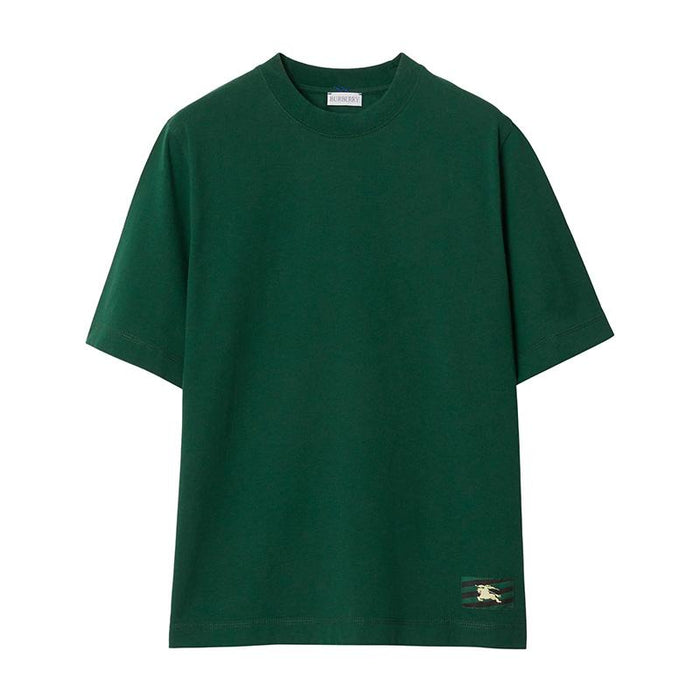 BURBERRY Logo Patch Short Sleeve T-Shirt for Women
