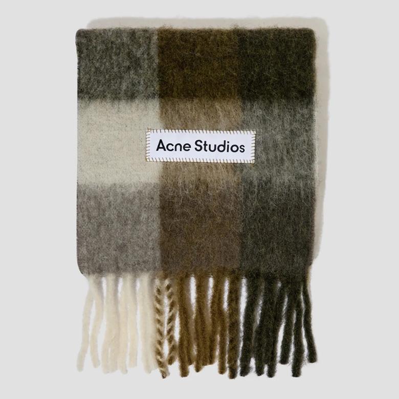 Acne Studios Vallie Alpaca Wool Scarf Muffler
