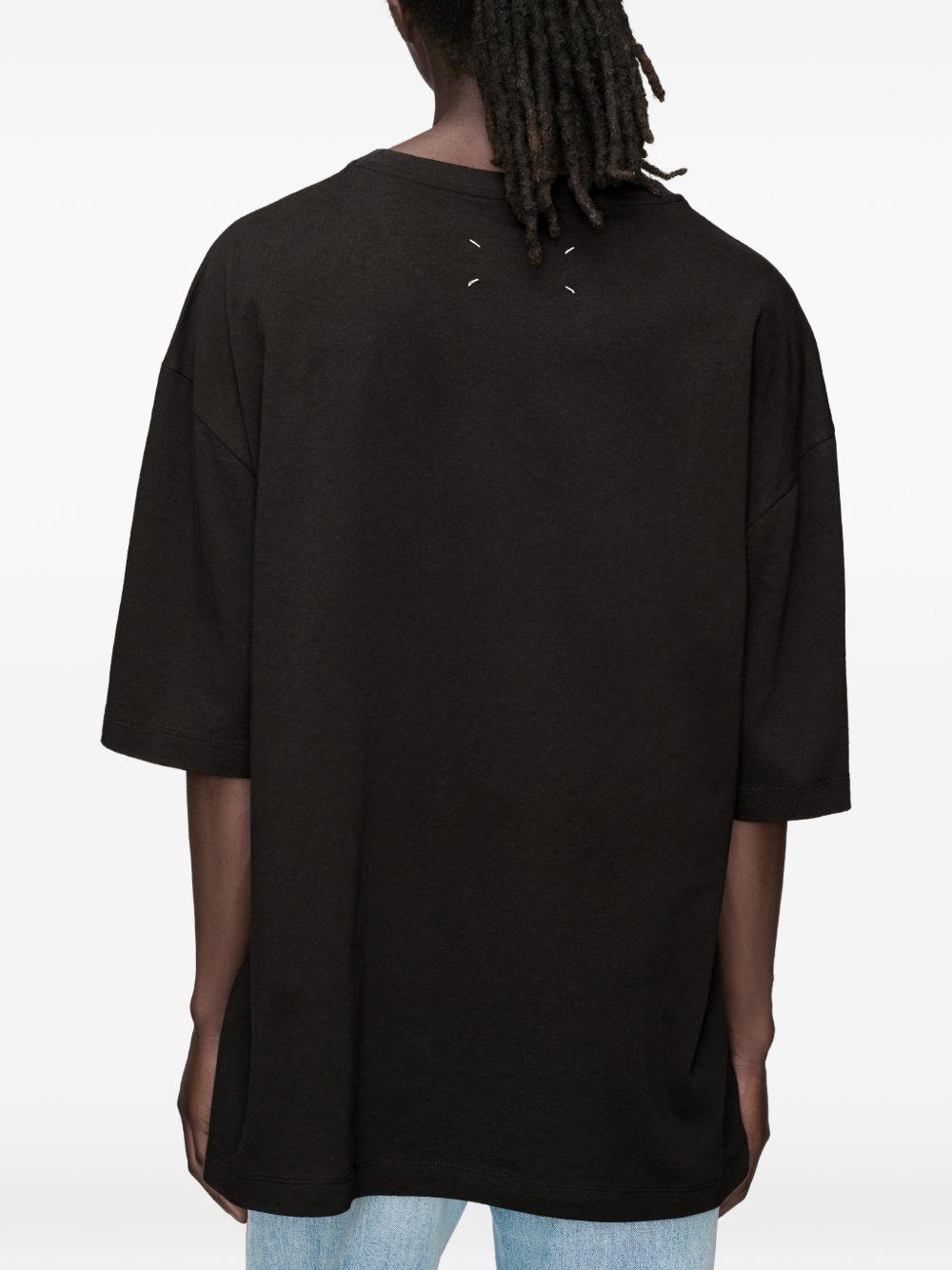 Maison Margiela Short Sleeve Cotton T-Shirt Black Men’s