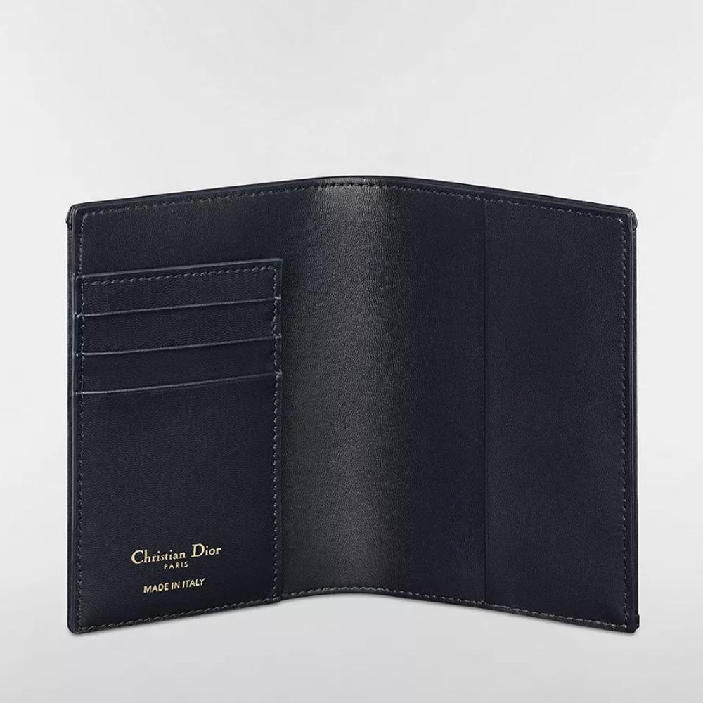 DIOR 30 Montaigne Passport Holder Wallet Unisex