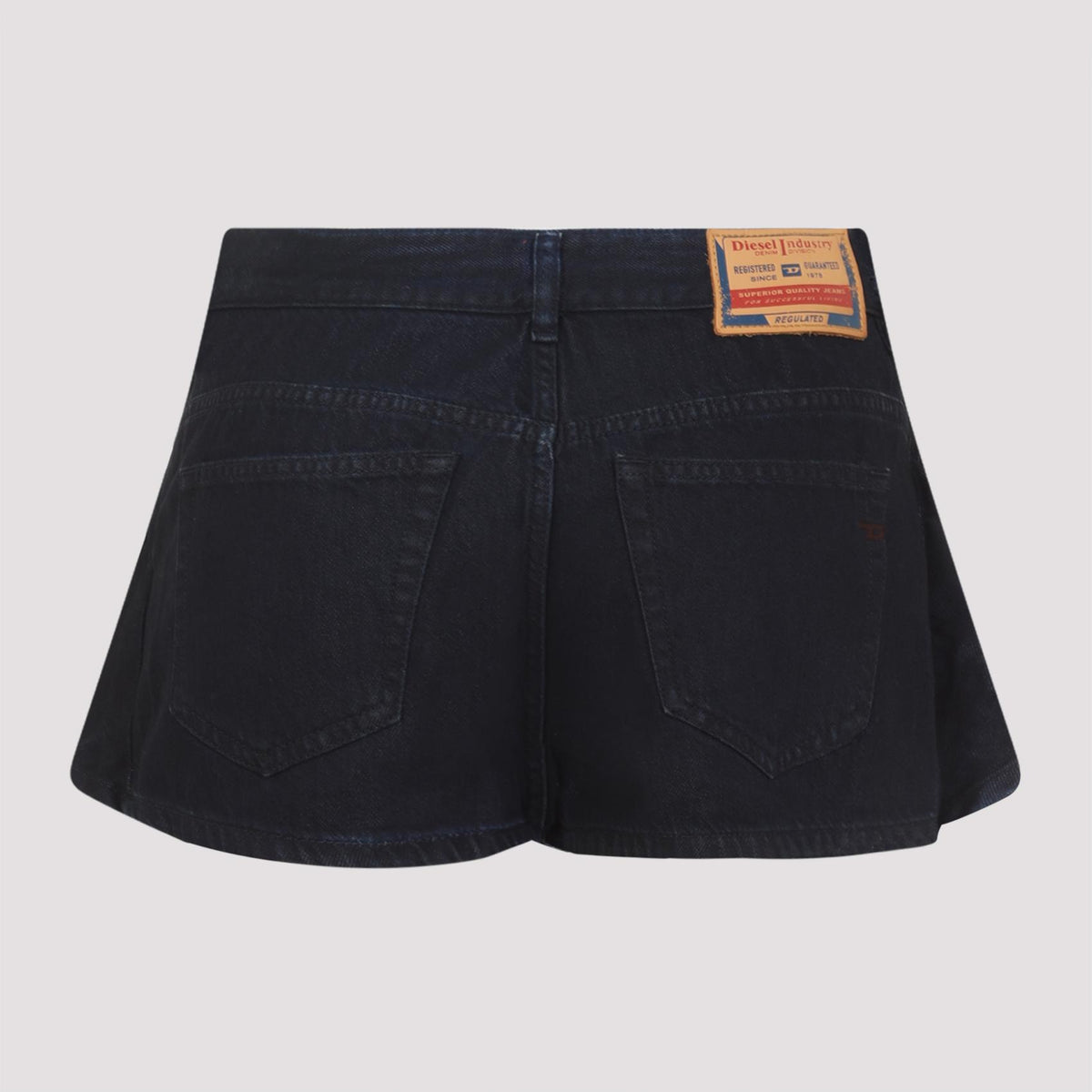 DIESEL Denim High-Rise Short Shorts Women’s Blue Pantss