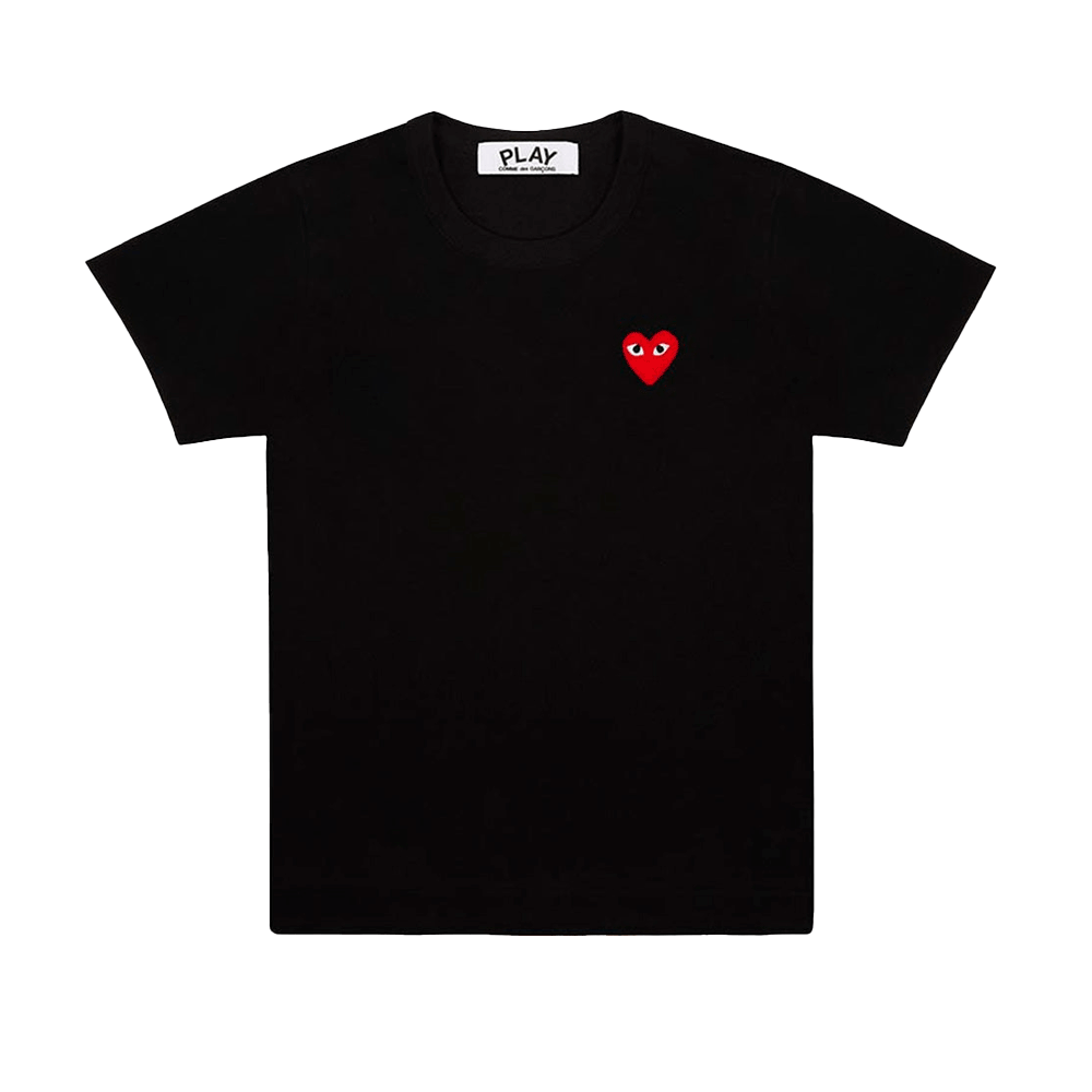 Comme des Garcons Red Heart Unisex Short Sleeve T-Shirt AZ T108 051 1