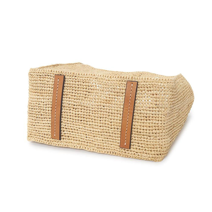 HELEN KAMINSKI Ales Mini Raffia Tote Bag Natural