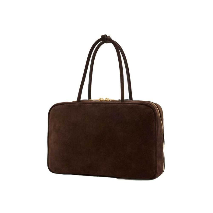 Miu Miu Suede Bow Large Tote Bag 5BB117 2CSS F0003