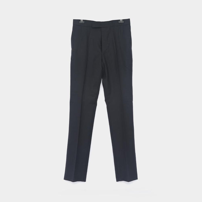 THOM BROWNE Tricolor Tab Back Strap Wool Men’s Classic Pants MTC001A 00626 415