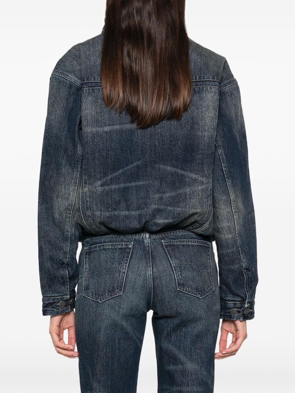 DIESEL Blue Denim Trucker Jacket Women’s
