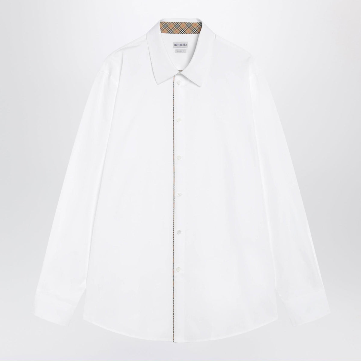 BURBERRY Long Sleeve Button-Down Shirt for Men
