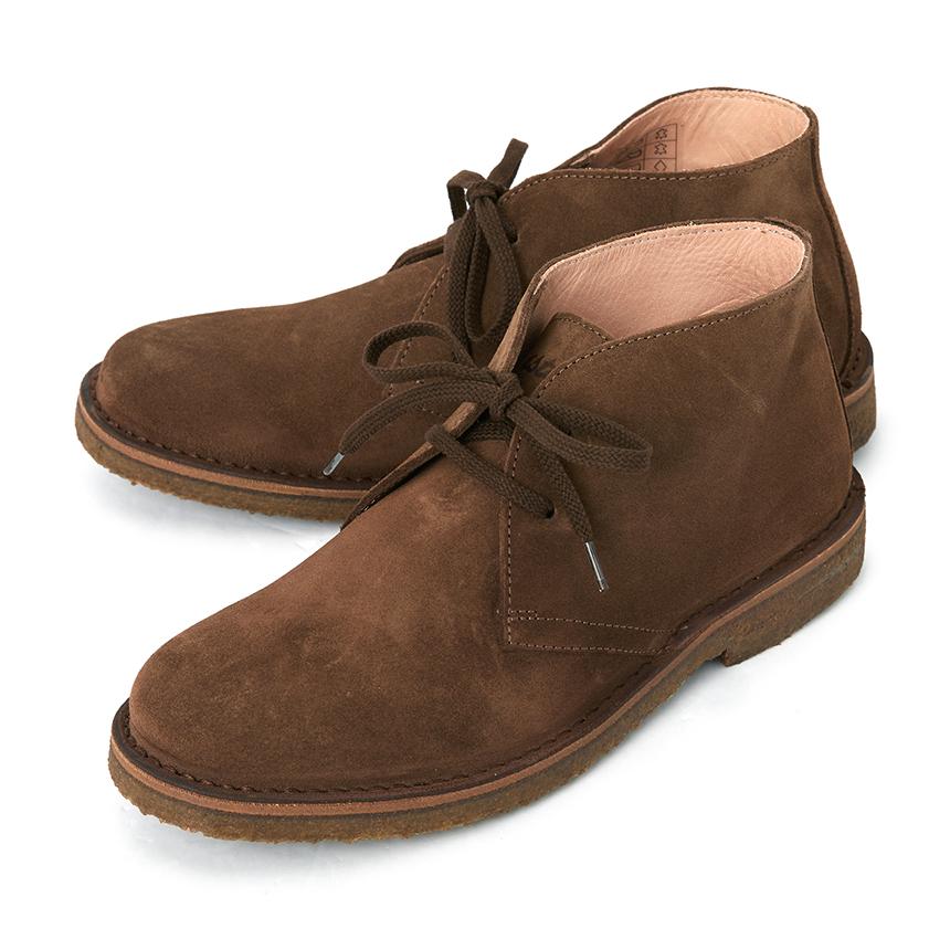 astorflex Greenflex Dark Khaki Suede Mid Boots for Men