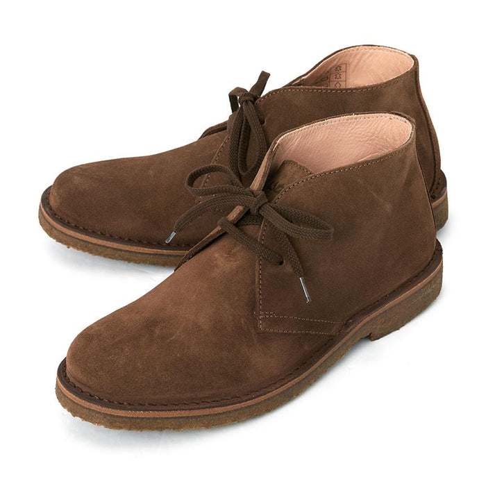 astorflex Greenflex Dark Khaki Suede Mid Boots for Men