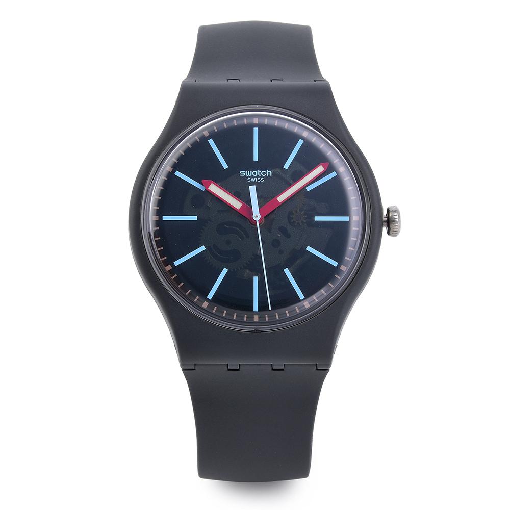 Swatch Unisex Rubber Watch SO29A101