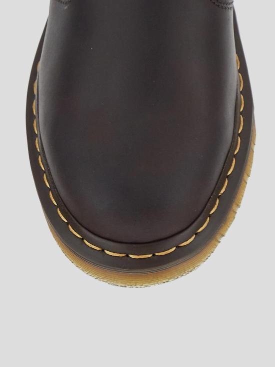 Dr.Martens Black Leather Lace-Up Boots