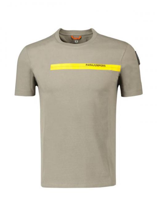 Parajumpers Tape Logo Print Short Sleeve T-Shirt PMTSIT01 225