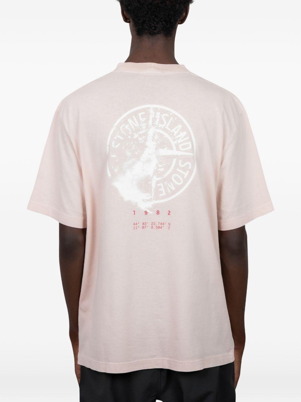 STONE ISLAND Short Sleeve T-Shirt FW26 Navy Men’s Top