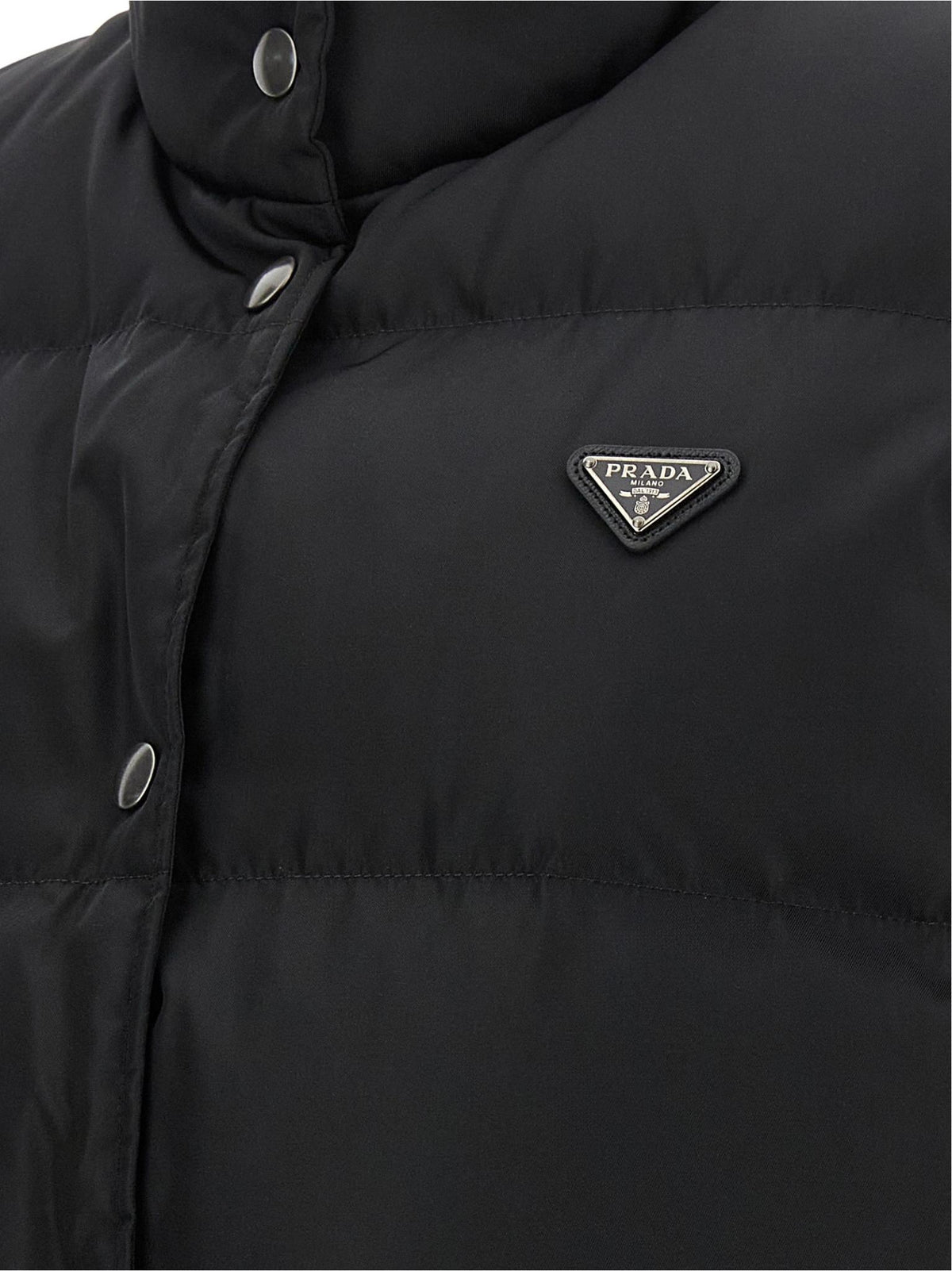 PRADA Black Down Puffer Vest