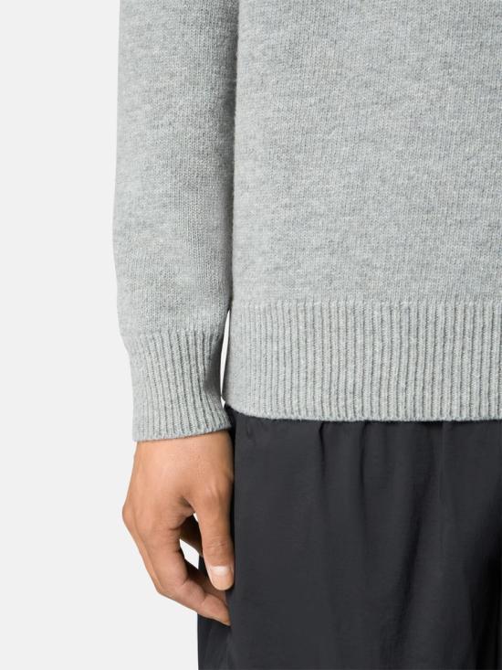 STONE ISLAND Turtleneck Knit Sweater Men’s 5100040 S00A3 V0M60 GREY MELANGE DOM