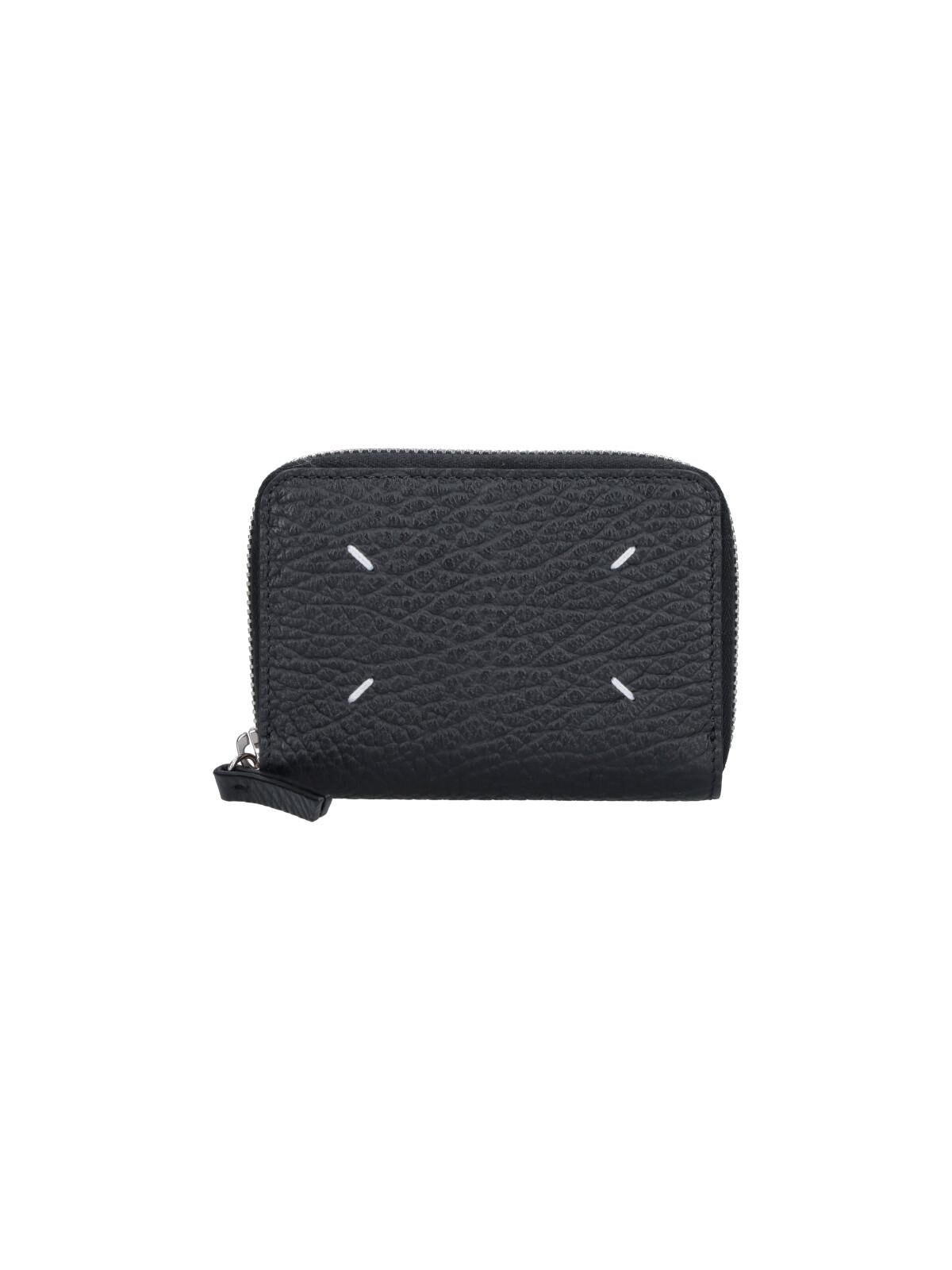 Maison Margiela Black Leather Bifold Medium Wallet