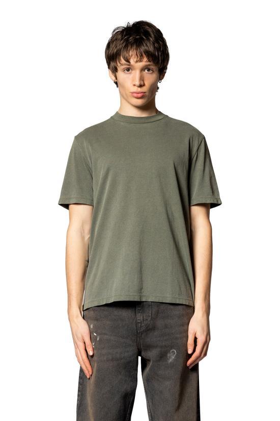 OUR LEGACY Worn Olive Short Sleeve T-Shirt M2266 BW