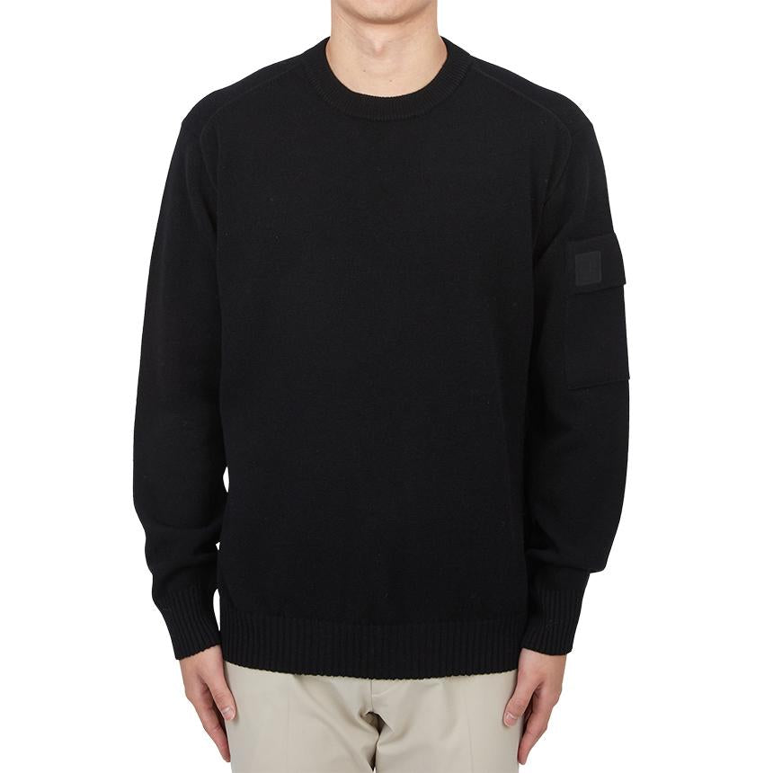 CP Company Men’s Round Neck Knit Sweater 17CLKN017A 005528A 999