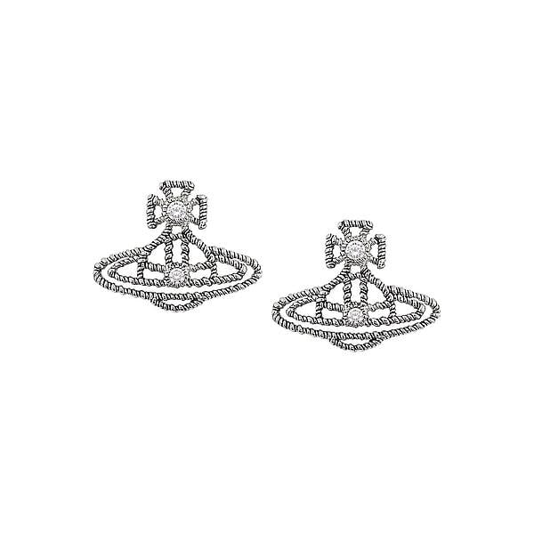 Vivienne Westwood Silver Coretta Earrings 62010372 02P156