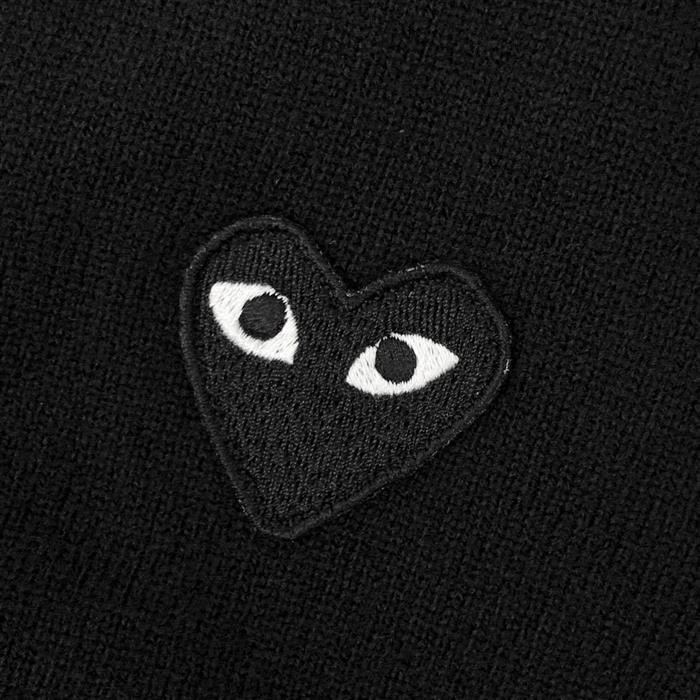 Comme des Garcons Black Heart Logo Knit Cardigan for Men