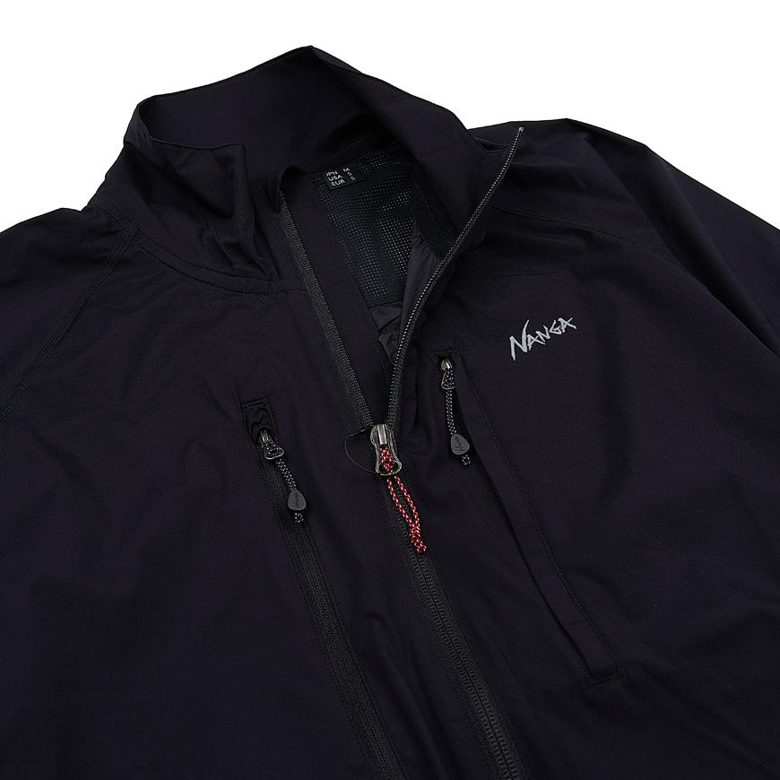 NANGA Men’s Hybrid Tech Hike Zip Jacket Blue NW2311 1E508 BLK