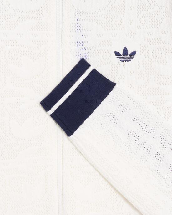 Adidas Women’s Track Jacket KX6899 OFF WHITE NIGHT INDIGO DOM