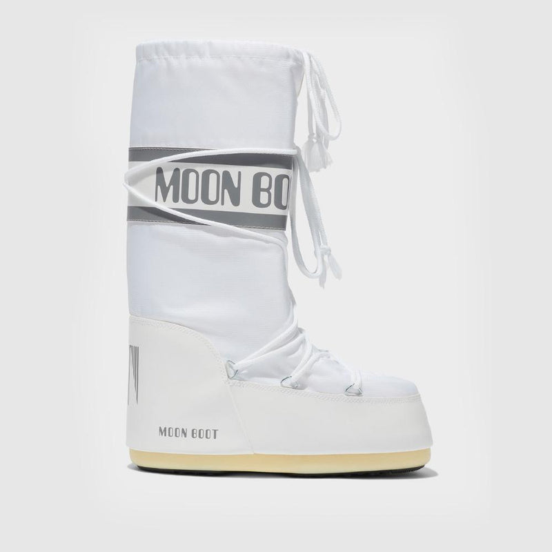 MOON BOOT Icon Nylon Winter Boots White 1400440 A001
