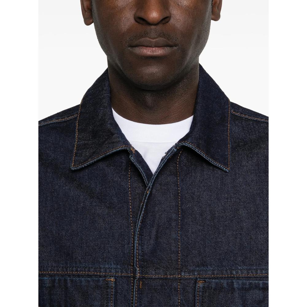 STONE ISLAND Nylon Bomber Jacket Navy Men’s