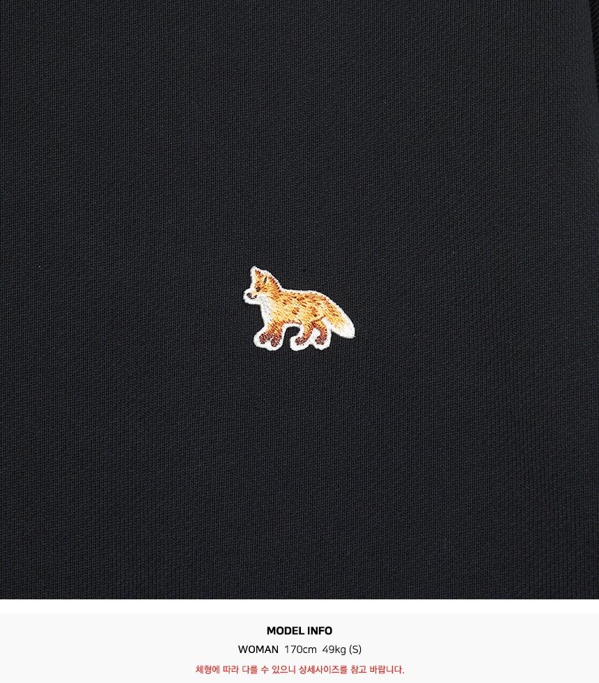 Maison Kitsune Baby Fox Logo Crewneck Sweatshirt Women P199 PW00307 KM0341 P199