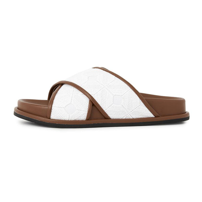 Max Mara Beachwear Peonie Slide Sandals Black