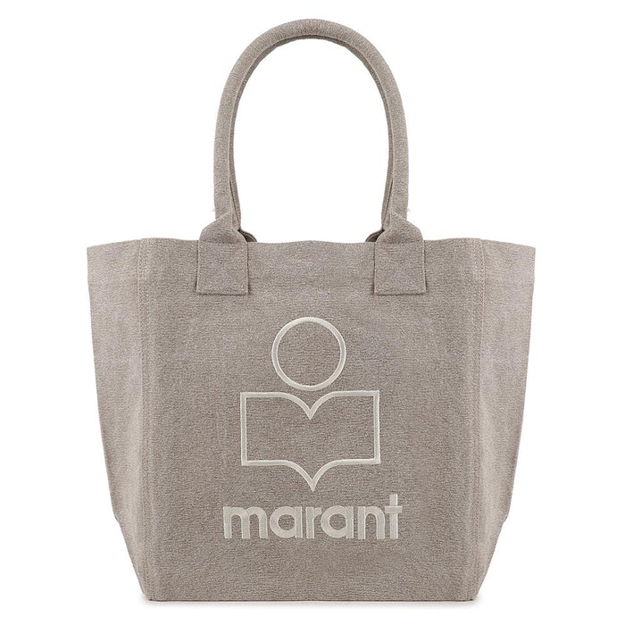 Isabel Marant Yenky Small Derave Cotton Tote Bag Beige