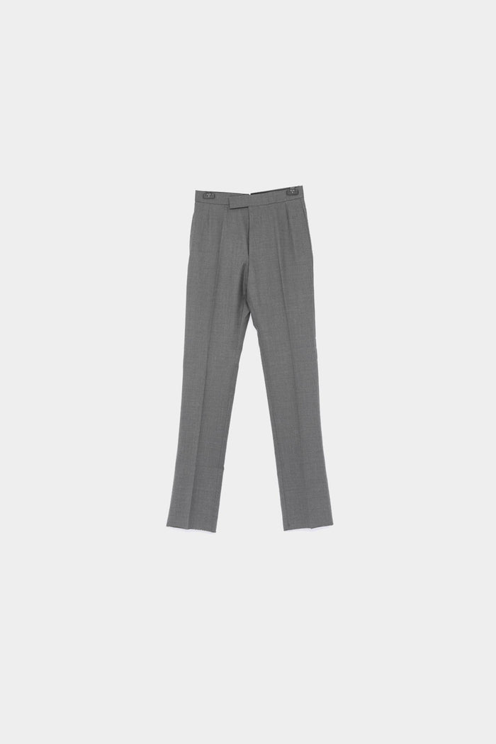 THOM BROWNE Tricolor Tab Back Strap Wool Men’s Classic Pants MTC001A 00626 035