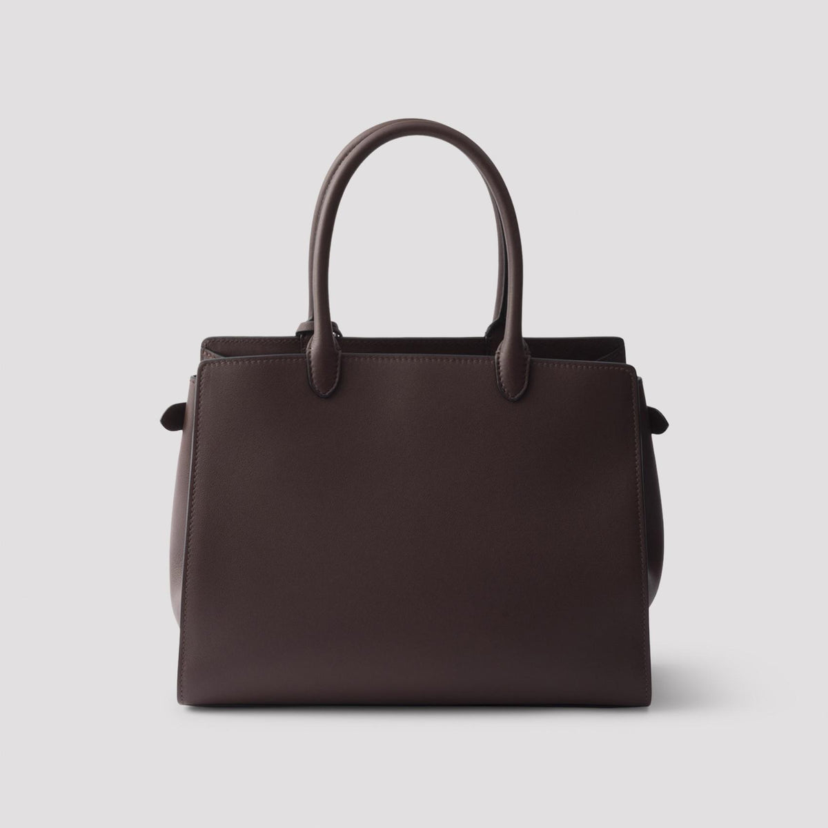 PRADA Leather Shoulder Bag Black