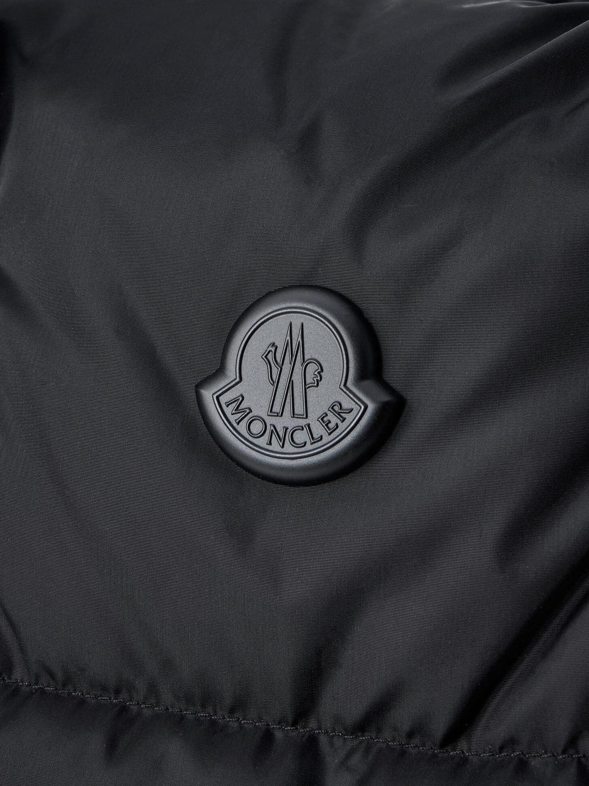 Moncler Black Nylon Duffle Bag