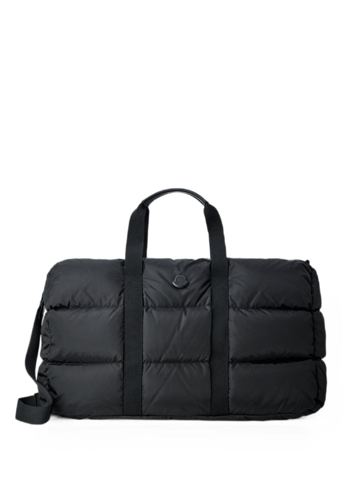 Moncler Black Nylon Duffle Bag