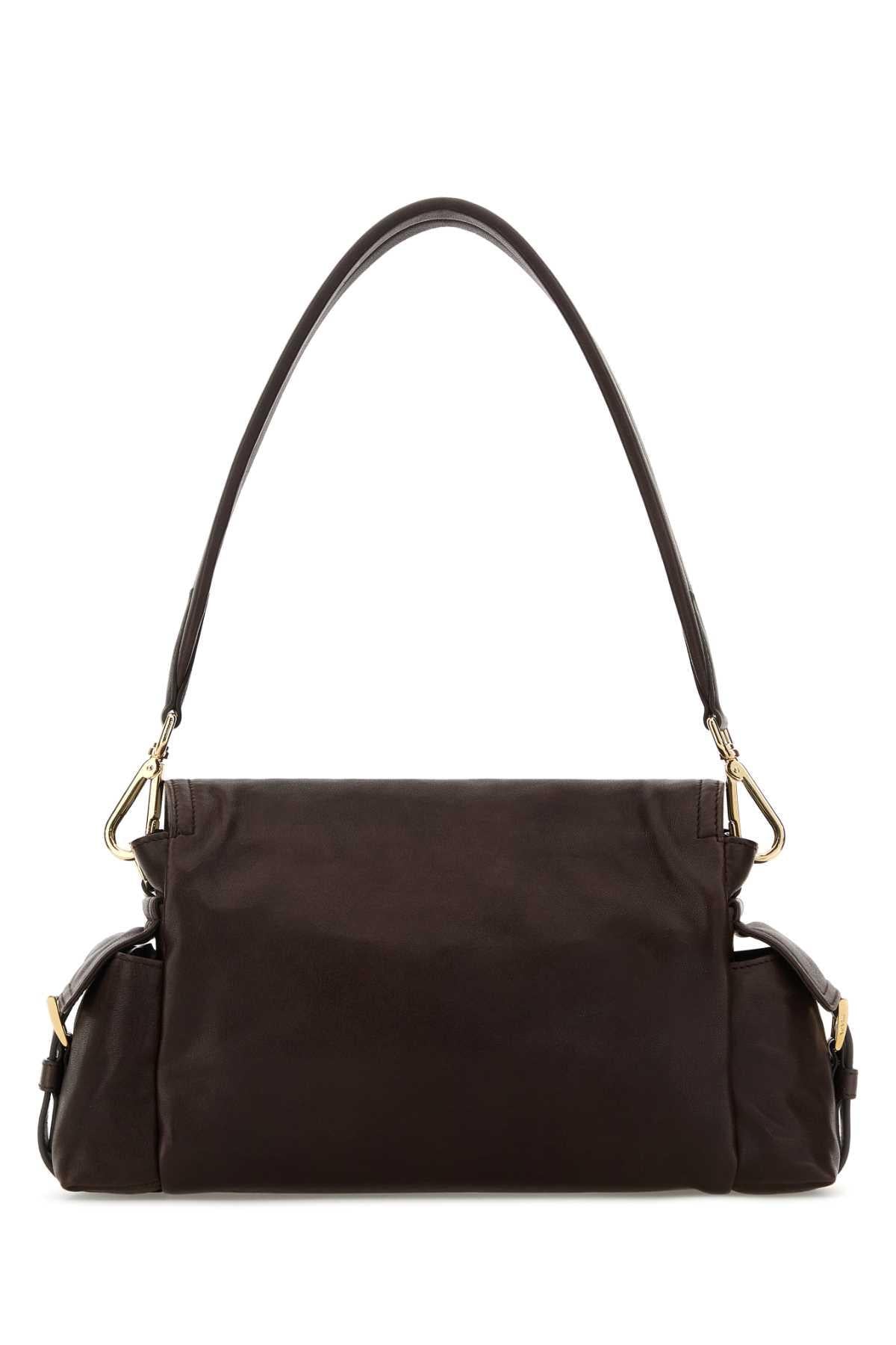 PRADA Black Nylon Shoulder Bag