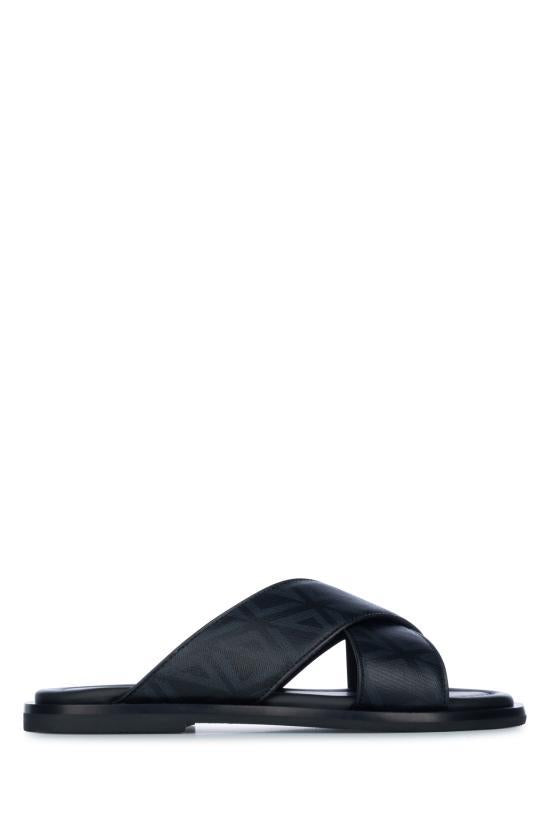DIOR Black Mule Slippers Sandals 3SA134ZPP900