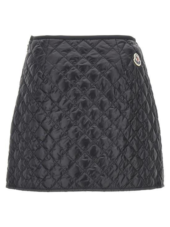 Moncler Black Mini Skirt 2D00008 788L 999