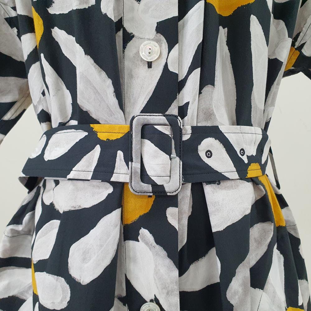 Marni Daisy Print Midi Dress for Women ABMA0806C0UTC151
