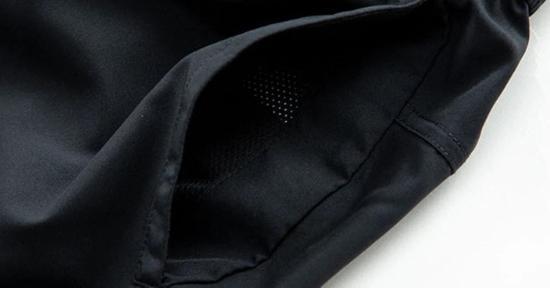 Nike Black Athletic Short Pants for Men