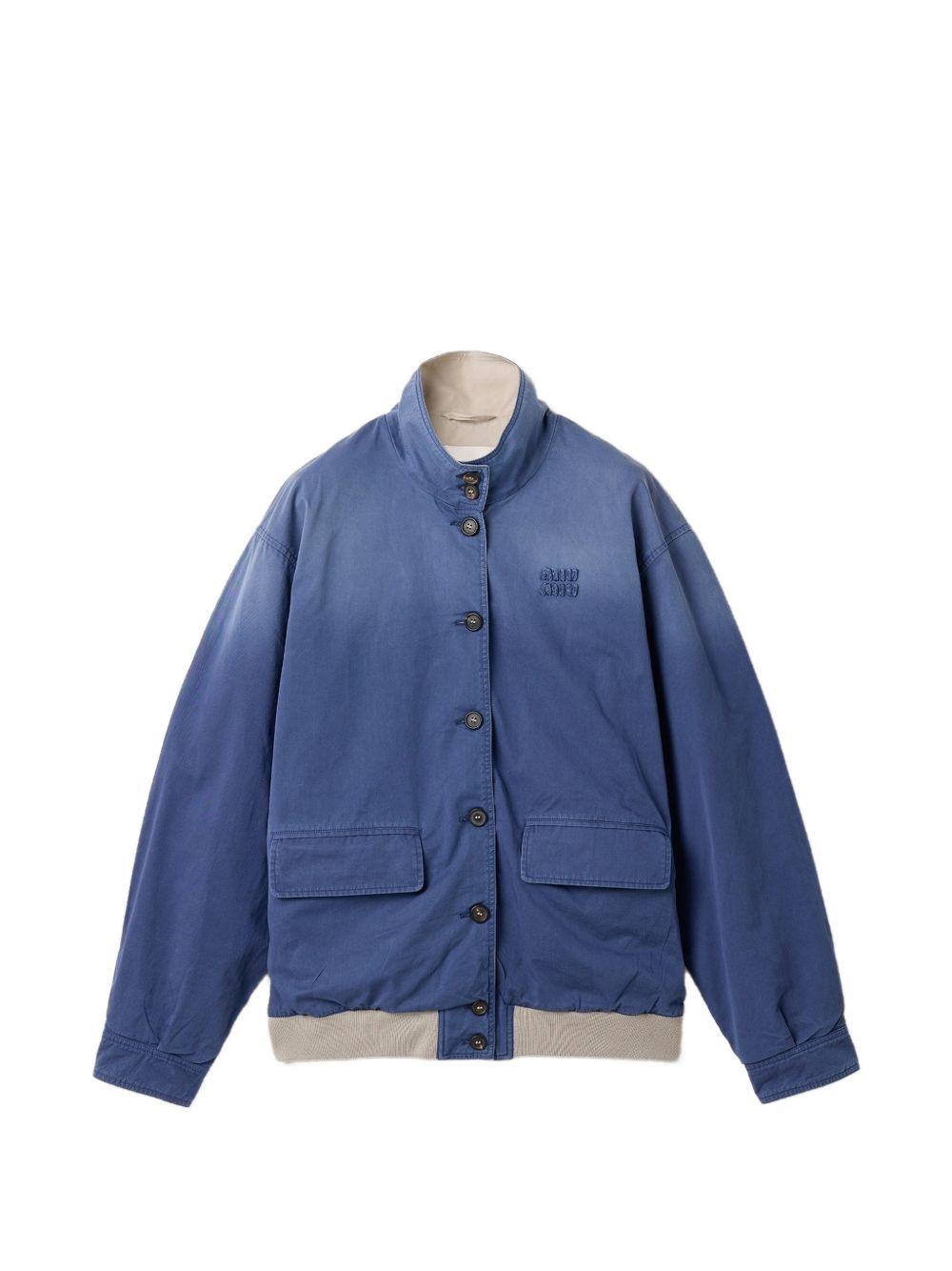 Miu Miu Black Casual Bomber Jacket