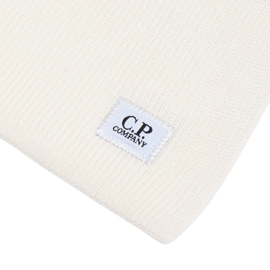 CP Company Men’s Wool Scarf White