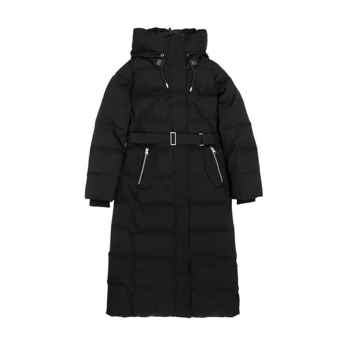 Mackage Black 2-in-1 Lightweight Long Down Puffer Coat Women