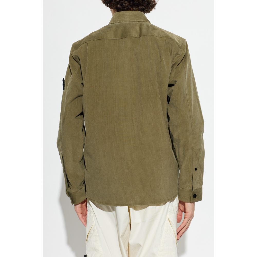 STONE ISLAND Men’s Corduroy Long-Sleeve Shirt S0144 V005G