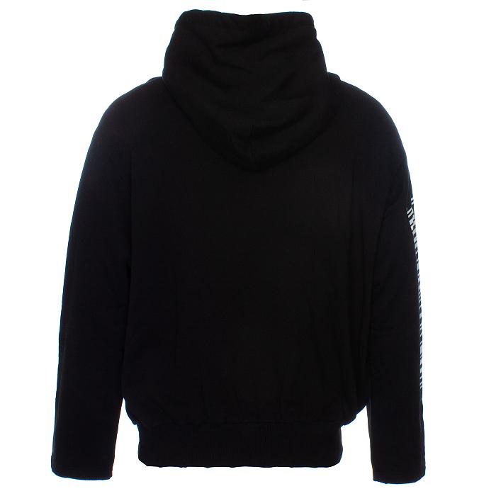 IH NOM UH NIT Bowie Barcode Logo Print Hooded T-Shirt for Men