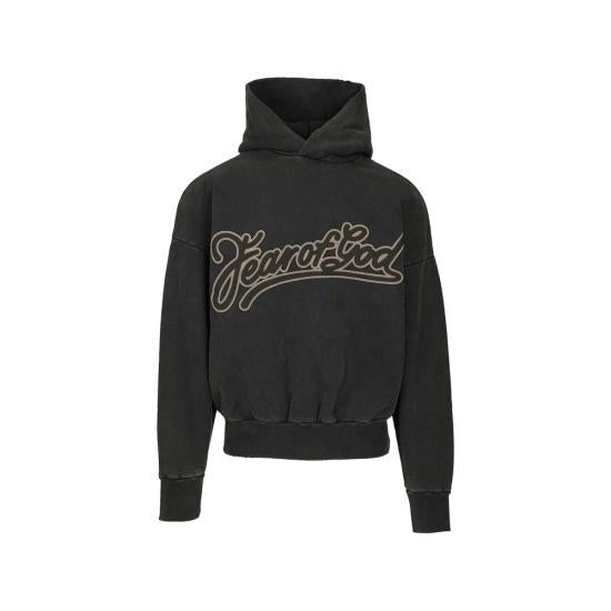 Fear of God Black Pullover Hoodie Sweatshirt for Women