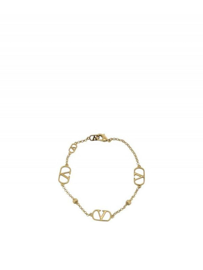 VALENTINO V Logo Signature Bracelet MET L01