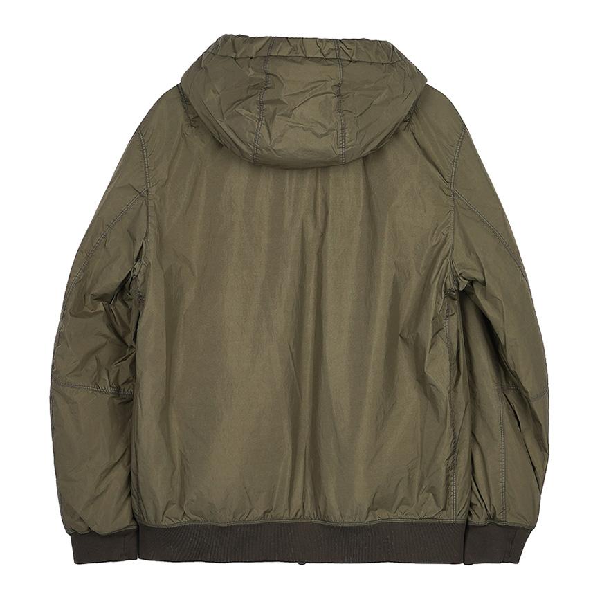STONE ISLAND Men’s Crinkle Reps Hooded Jacket L1S154100110 S0A23 V005G