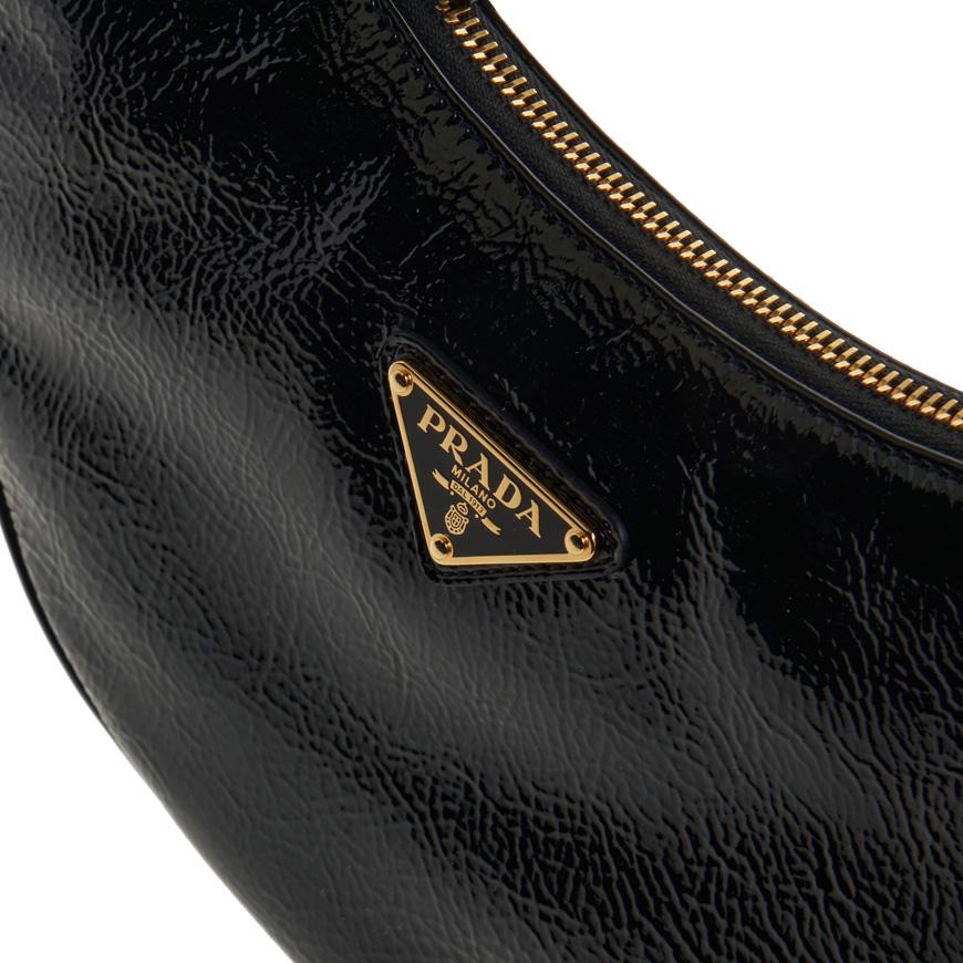 PRADA Arqué Nappa Leather Shoulder Bag for Women 1BC194 2DNT F0002 OOO